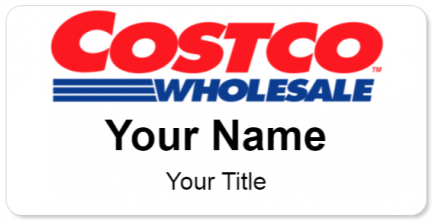 Costco Name Tags - NameBadge.com