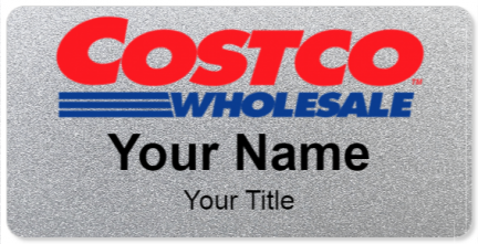 Custom name badges for Costco