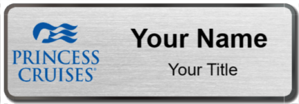 Custom name badges for Princess Cruises