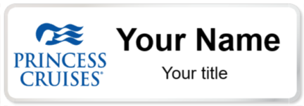 Custom name badges for Princess Cruises