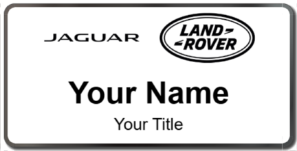 Custom name badges for Jaguar Land Rover