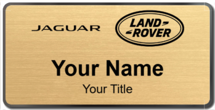 Custom name badges for Jaguar Land Rover