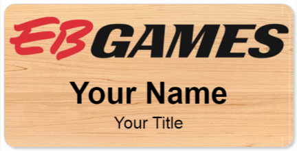 Custom name badges for EB Games