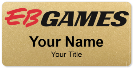 Custom name badges for EB Games