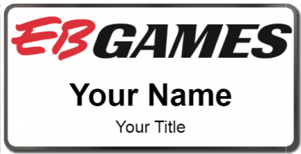 Custom name badges for EB Games
