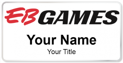 Custom name badges for EB Games
