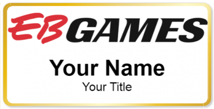Custom name badges for EB Games