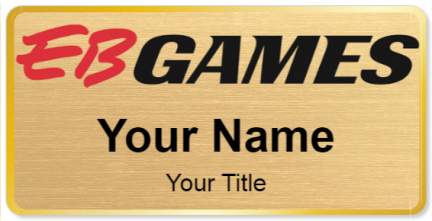 Custom name badges for EB Games