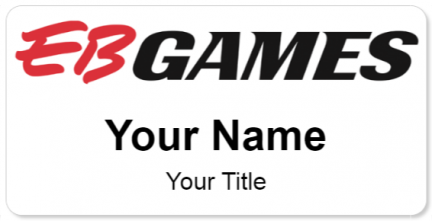 Custom name badges for EB Games