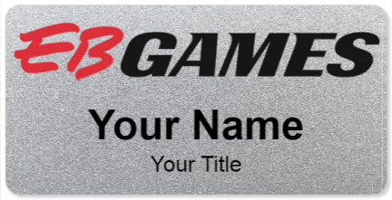Custom name badges for EB Games