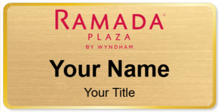 Custom name badges for Ramada Plaza