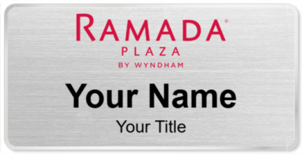 Custom name badges for Ramada Plaza