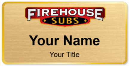 Custom name badges for Firehouse Subs