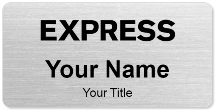 Custom name badges for Express