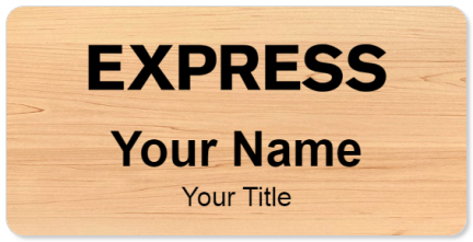 Custom name badges for Express