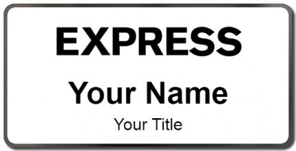 Custom name badges for Express