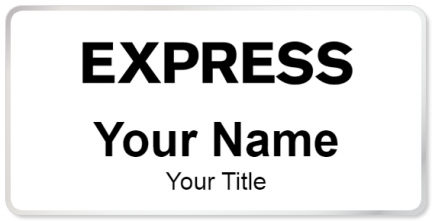 Custom name badges for Express
