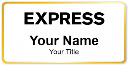 Custom name badges for Express