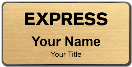 Custom name badges for Express
