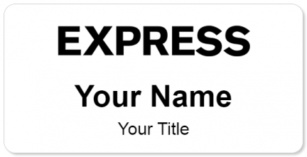 Custom name badges for Express