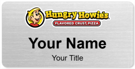 Custom name badges for Hungry Howies