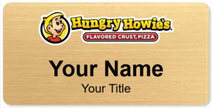 Custom name badges for Hungry Howies