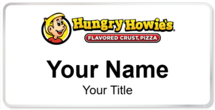 Custom name badges for Hungry Howies