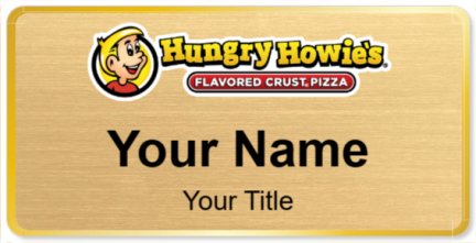 Custom name badges for Hungry Howies