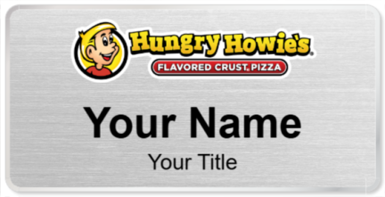 Custom name badges for Hungry Howies