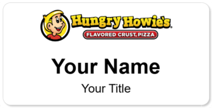 Custom name badges for Hungry Howies