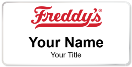 Custom name badges for Freddys