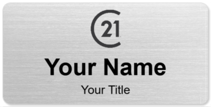 Custom name badges for C21