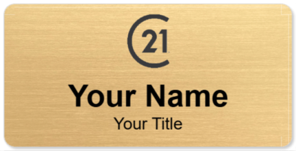 Custom name badges for C21