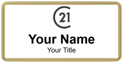 Custom name badges for C21