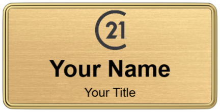 Custom name badges for C21