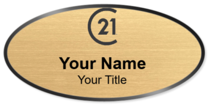 Custom name badges for C21