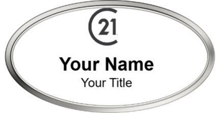 Custom name badges for C21