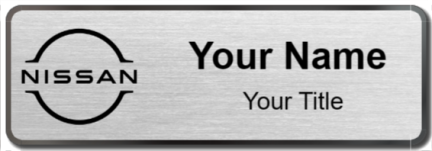 Custom name badges for Nissan