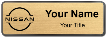 Custom name badges for Nissan