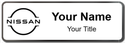 Custom name badges for Nissan