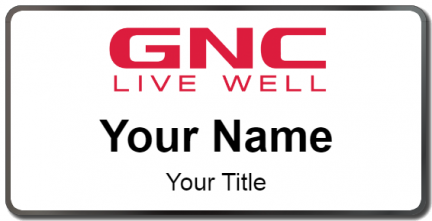 Custom name badges for GNC