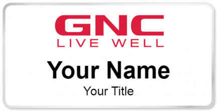 Custom name badges for GNC