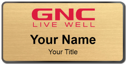 Custom name badges for GNC