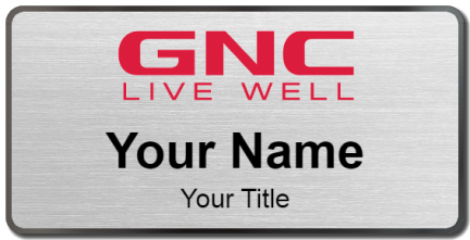 Custom name badges for GNC