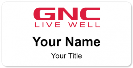 Custom name badges for GNC