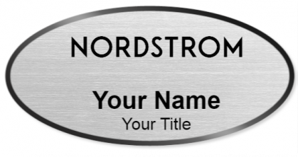 Custom name badges for Nordstrom