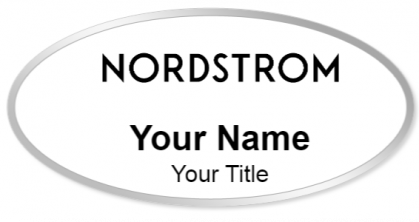 Custom name badges for Nordstrom