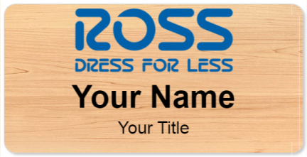 Custom name badges for ROSS