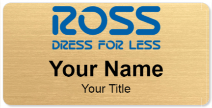 Custom name badges for ROSS