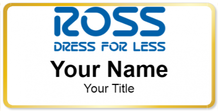 Custom name badges for ROSS